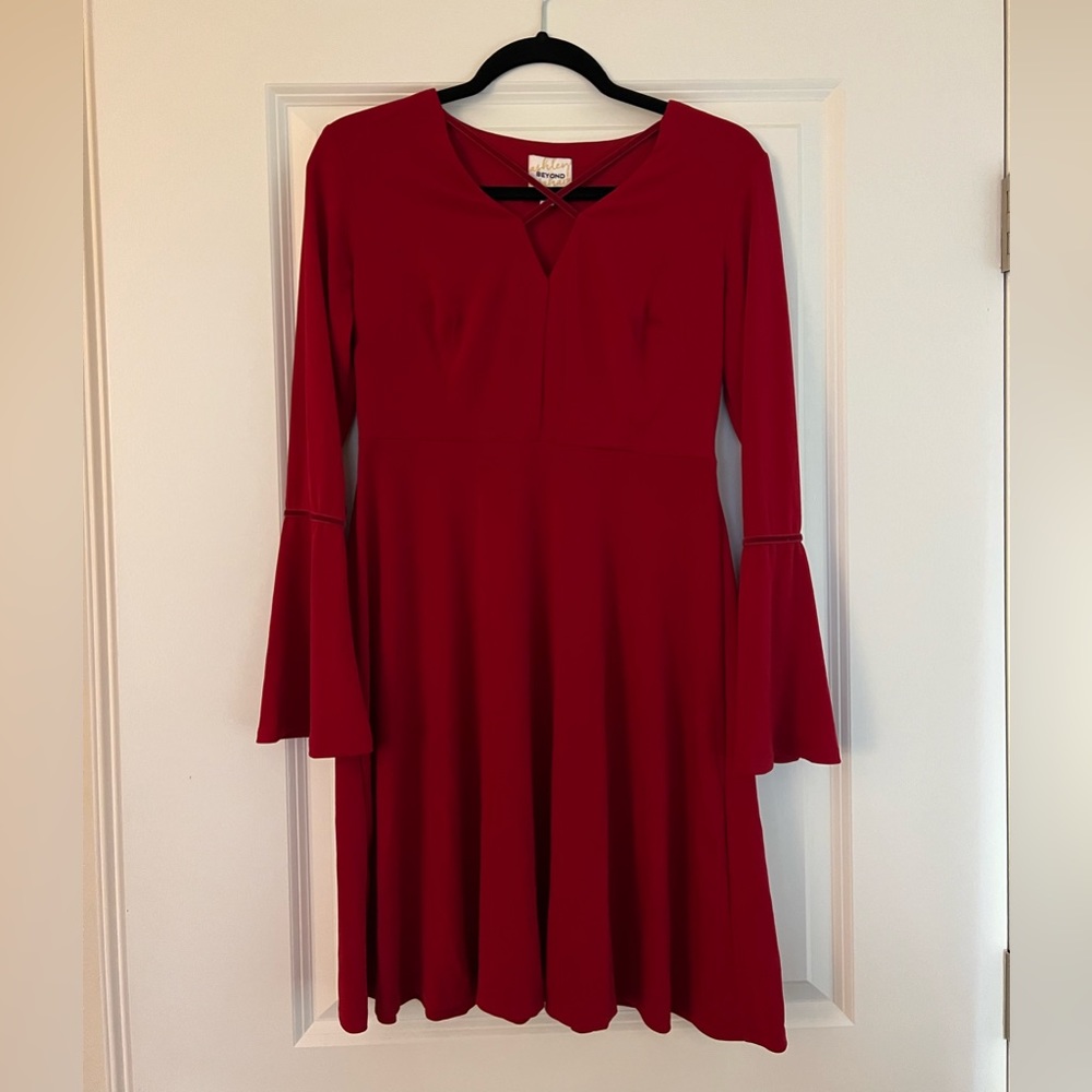 Red dress